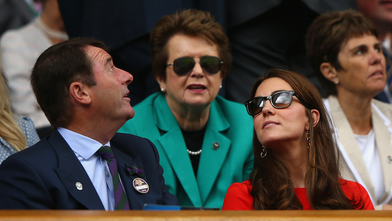 Illustration for article titled Kate Middleton Went to Wimbledon Yet Again, Did Chill Shit